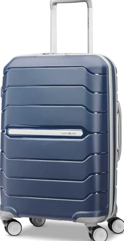 Samsonite Freeform 3 Piece Set 21|24|28 Inch Expandable Spinners (Navy