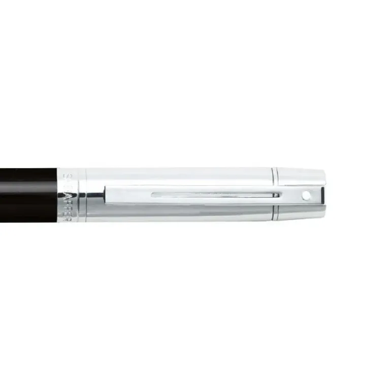 Sheaffer 300 9314 Glossy Black Ballpoint pen with Chrome Cap