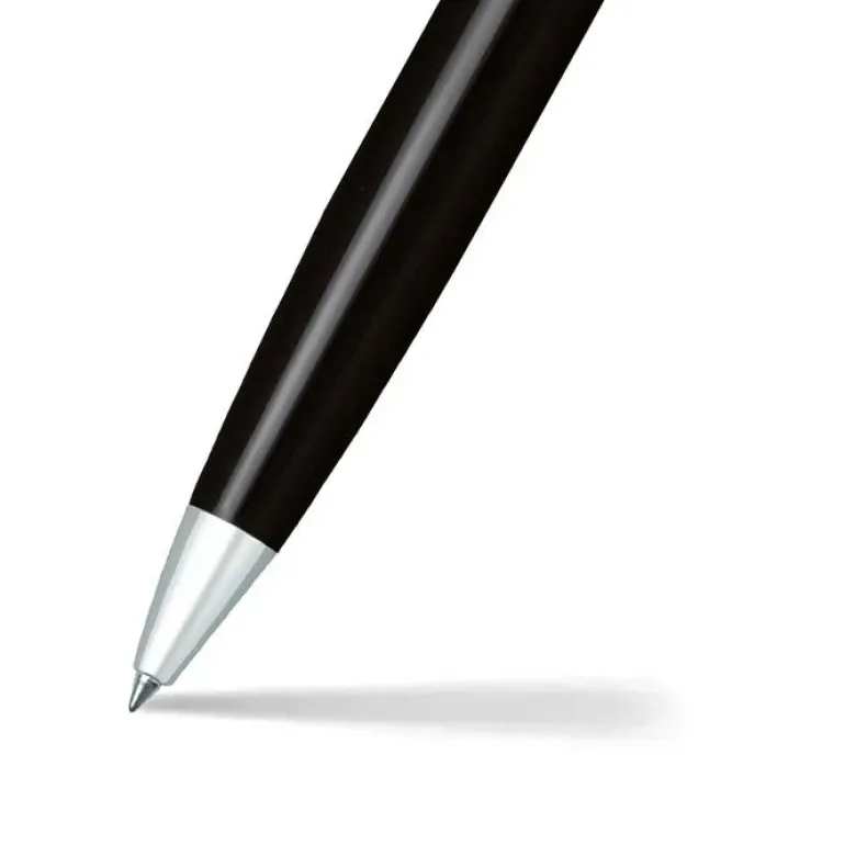 Sheaffer 300 9314 Glossy Black Ballpoint pen with Chrome Cap