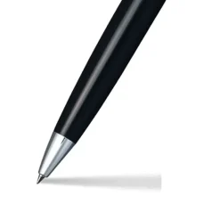 Sheaffer 300 9312 Glossy Black Ballpoint Pen With Chrome Trim