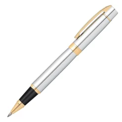 Sheaffer 300 Chrome with Gold Trims Rollerball Pen | Altman Luggage