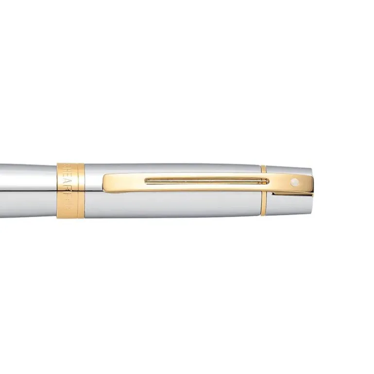 Sheaffer 300 Chrome with Gold Trims Rollerball Pen | Altman Luggage