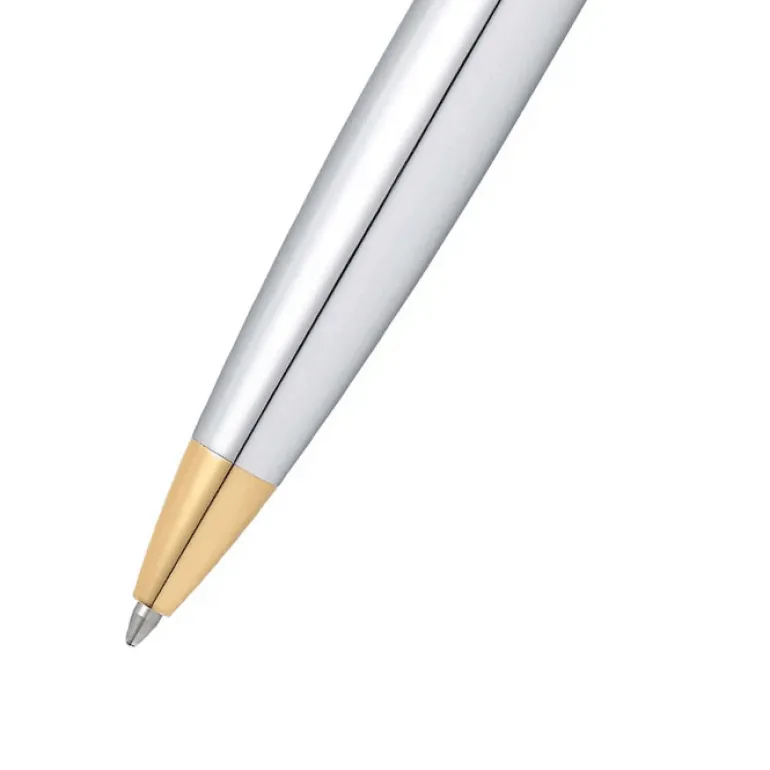 Sheaffer 300 Chrome with Gold Trims Ballpoint Pen | Altman Luggage