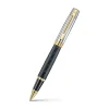 Sheaffer 300 ENGRAVED MATT BLACK BARREL AND SHINY CHROME GOLD TRIM RB