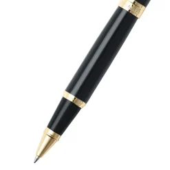 Sheaffer 300 Glossy Black with Gold Trims Rollerball Pen
