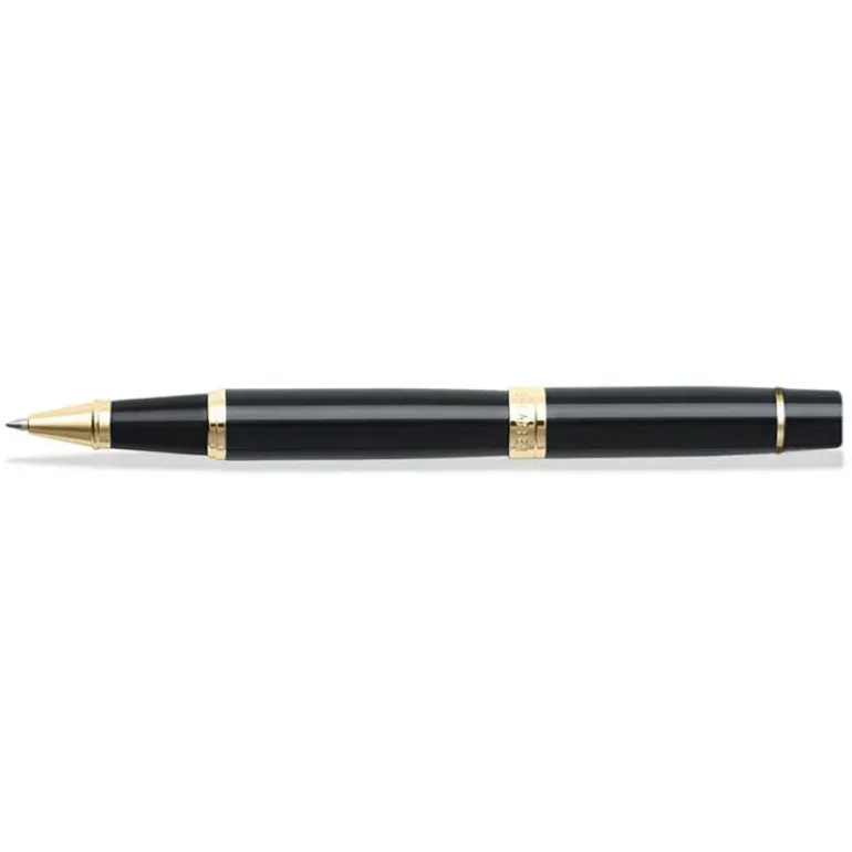 Sheaffer 300 Glossy Black with Gold Trims Rollerball Pen