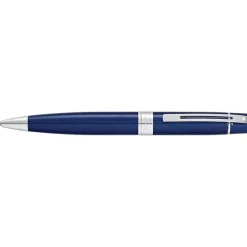 Sheaffer 300 Glossy Blue with Chrome Trims Ballpoint Pen