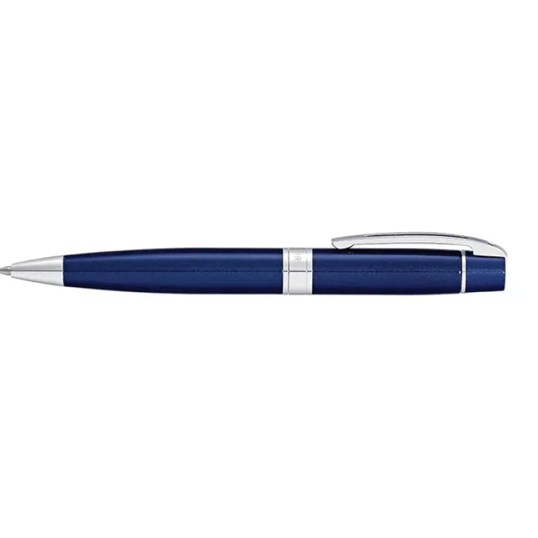 Sheaffer 300 Glossy Blue with Chrome Trims Ballpoint Pen