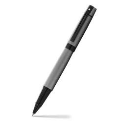 Sheaffer 300 Matte Gray Rollerball Pen With Black Trims | Altman Luggage