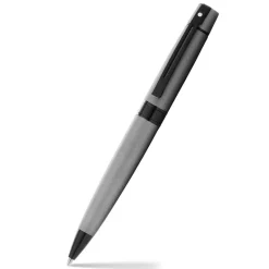 Sheaffer 300 Matte Gray with Polished Black Trims Ballpoint Pen