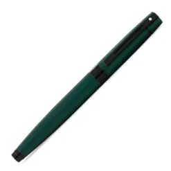 Sheaffer 300 Matte Green Fountain Pen With Black Trims