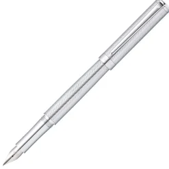 Sheaffer Intensity Engraved Chrome Fountain Pen | Altman Luggage