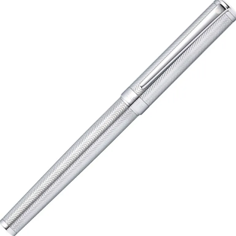 Sheaffer Intensity Engraved Chrome Fountain Pen | Altman Luggage