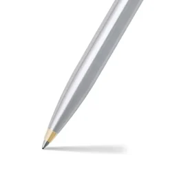 Sheaffer Sentinel 325 Brushed Chrome Ballpoint pen with Gold Tone Trim