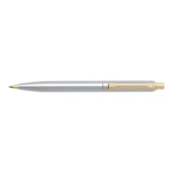 Sheaffer Sentinel 325 Brushed Chrome Ballpoint pen with Gold Tone Trim