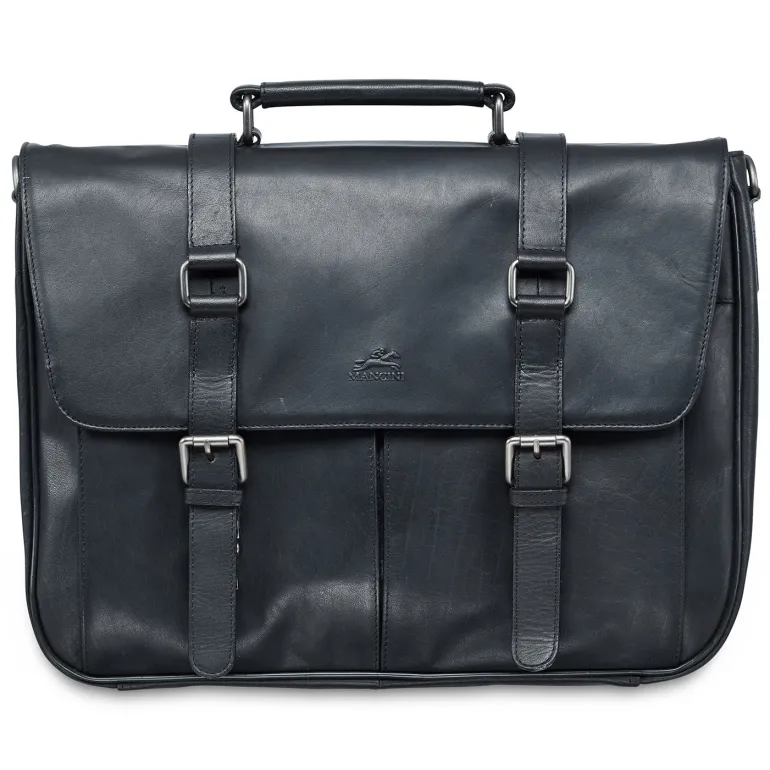 Single Compartment Briefcase for 15" Laptop with RFID Secure Pocket, 1