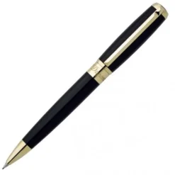 S.T. Dupont Elysee Black and Gold .7mm Mechanical Pencil