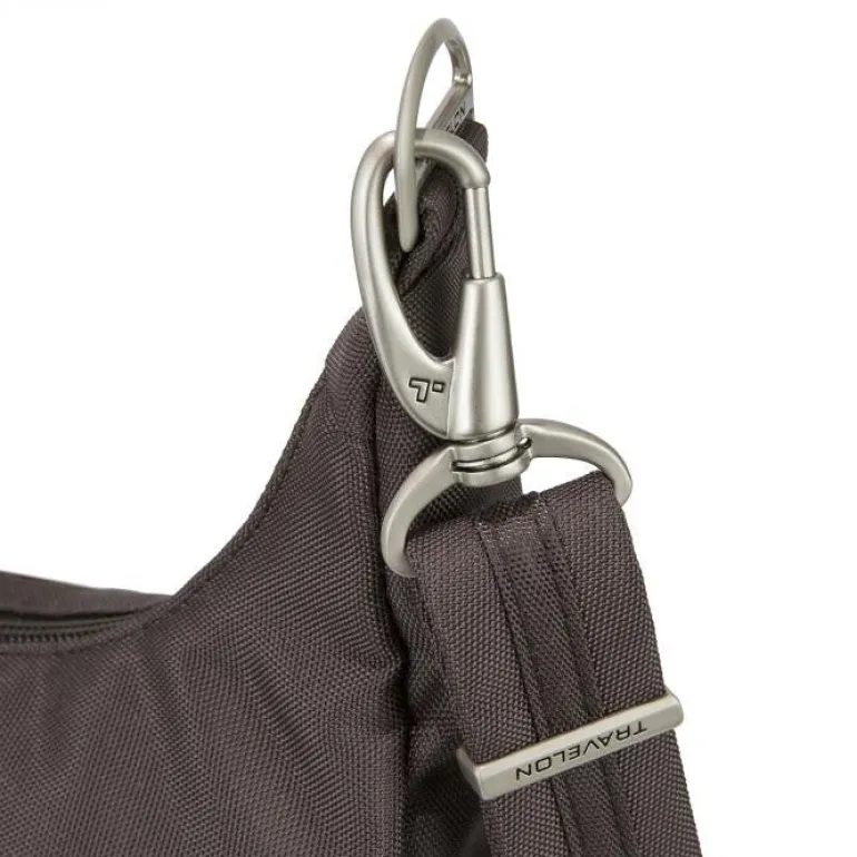 Travelon 42457 AntiTheft Classic Essential Messenger Bag Purple Sale