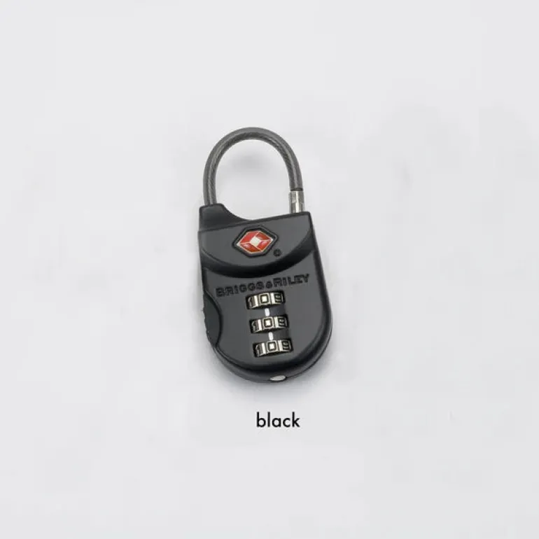TSA CABLE LUGGAGE LOCK (METAL)
