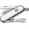 Victorinox Swiss Army Classic Sterling Silver Polished Pocket Knife