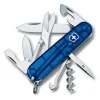 Victorinox Swiss Army Climber Medium Pocket Knife Sapphire Translucent
