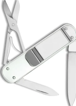 Victorinox Swiss Army Knives Money Clip Silver Alox