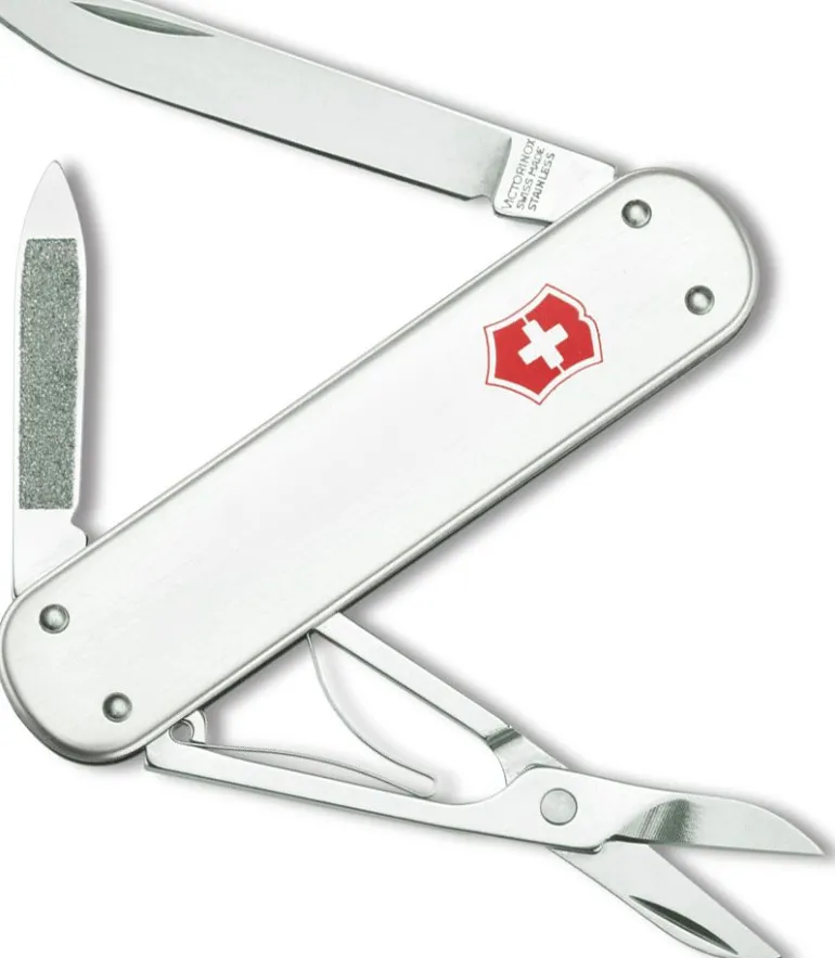 Victorinox Swiss Army Knives Money Clip Silver Alox