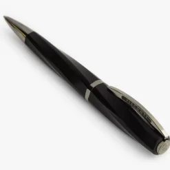 Visconti Divina Matte Black Ballpoint Pen | Altman Luggage