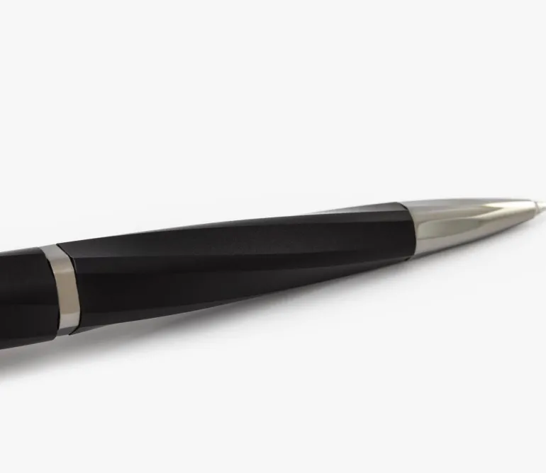 Visconti Divina Matte Black Ballpoint Pen | Altman Luggage