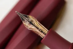 Visconti Divina Matte Bordeaux Fountain Pen | Altman Luggage