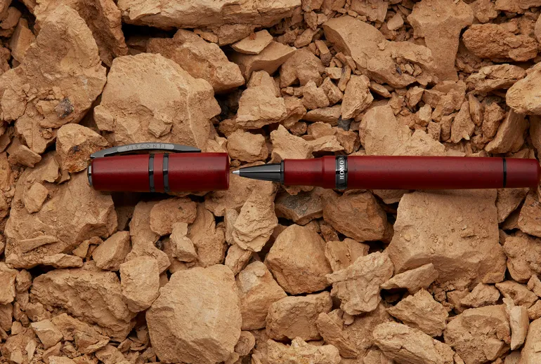 Visconti Homo Sapiens Lava Color Inferno Red Rollerball Pen