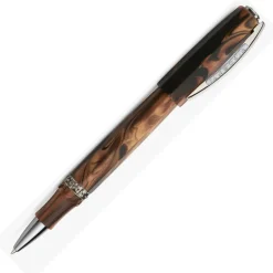 Visconti Medici Briarwood Ruthenium Rollerball Pen | Altman Luggage