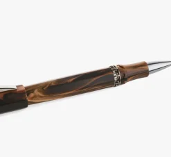 Visconti Medici Briarwood Ruthenium Rollerball Pen | Altman Luggage