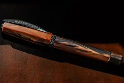 Visconti Medici Briarwood Ruthenium Rollerball Pen | Altman Luggage