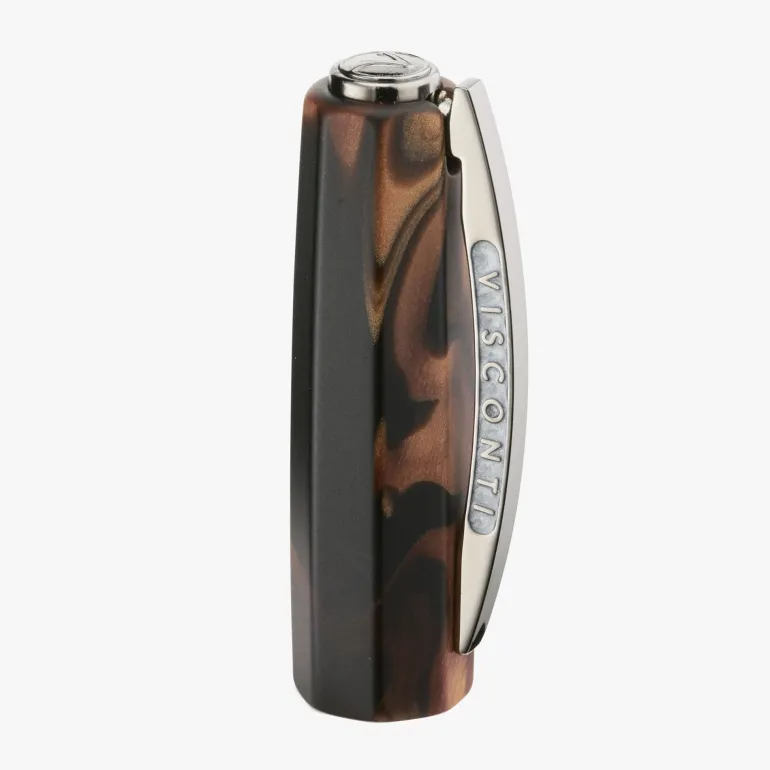 Visconti Medici Briarwood Ruthenium Rollerball Pen | Altman Luggage