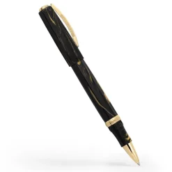 Visconti Medici Rollerball Pen Black Basilica | Altman Luggage