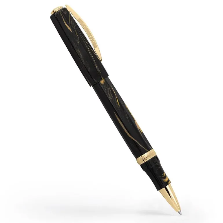 Visconti Medici Rollerball Pen Black Basilica | Altman Luggage