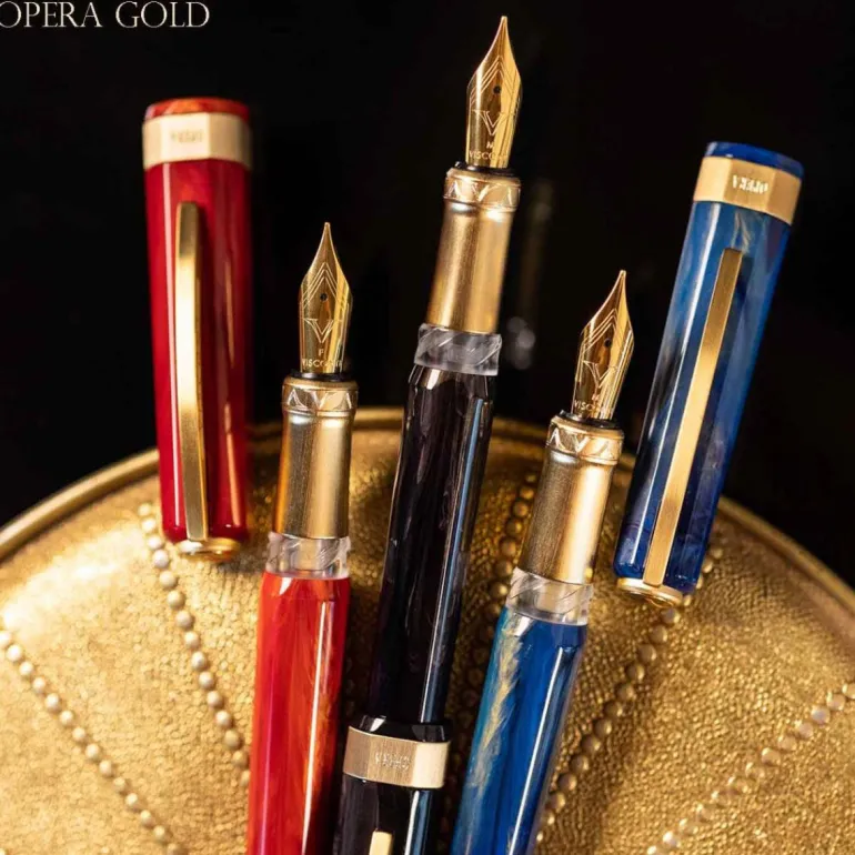 Visconti Opera Gold Fountain Pen | Altman Luggage