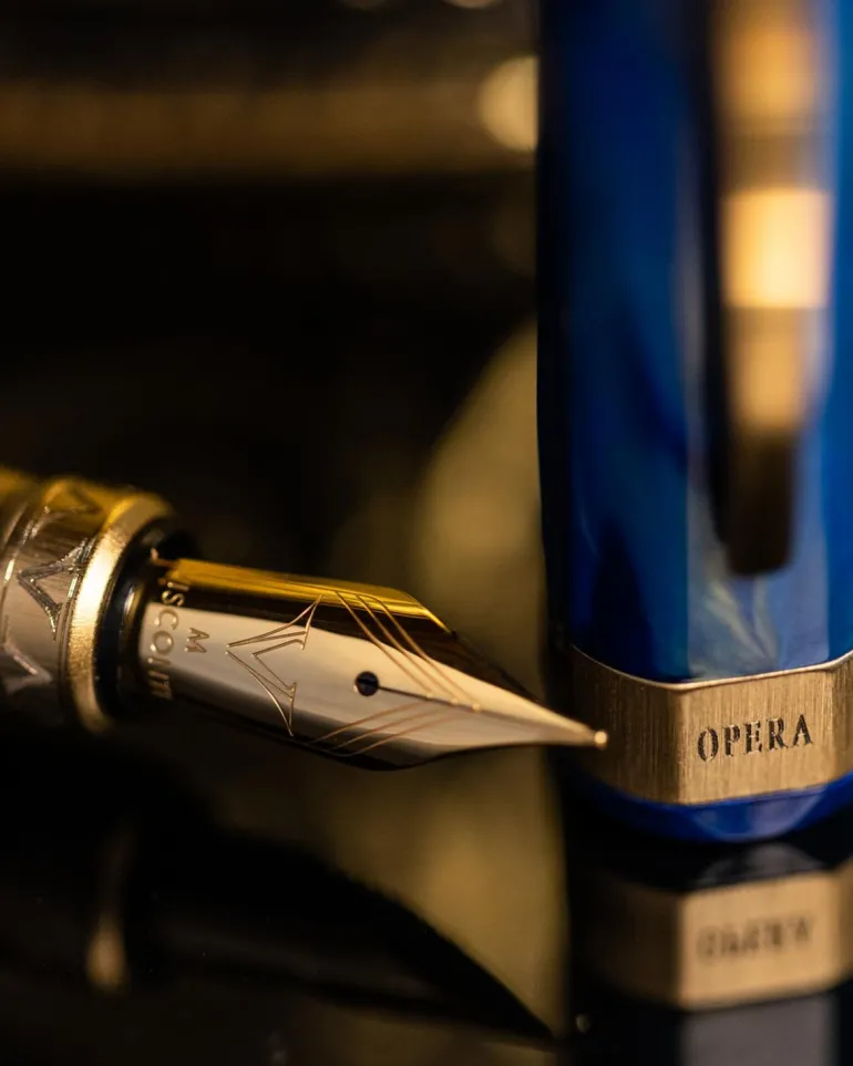 Visconti Opera Gold Fountain Pen | Altman Luggage