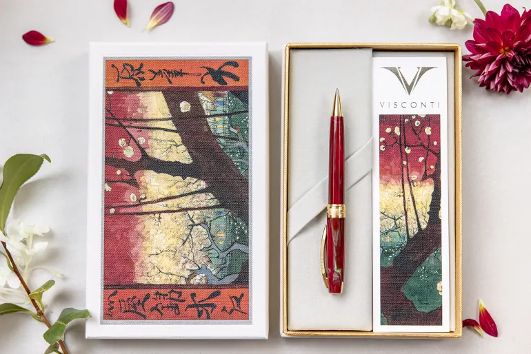 Visconti Van Gogh Ballpoint Pen Flowering Plum Orchard | Altman Luggage