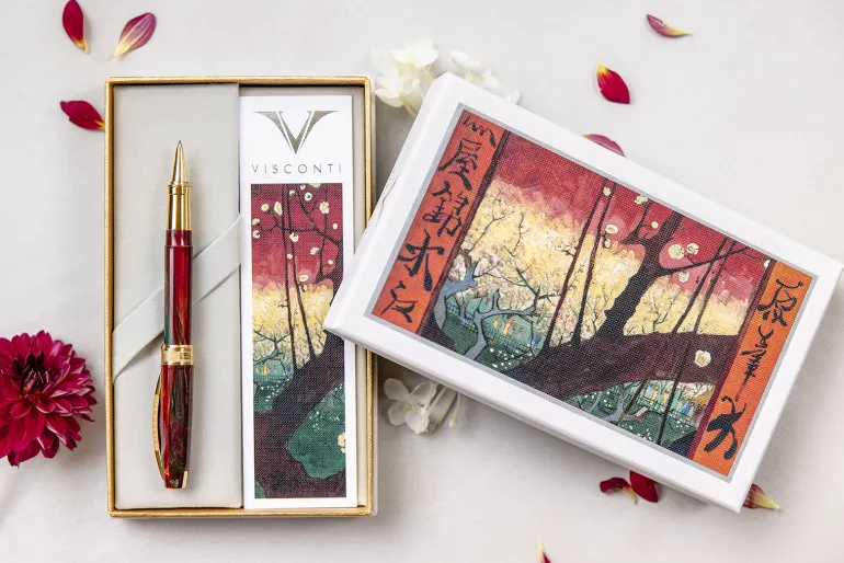 Visconti Van Gogh RollerballPen Flowering Plum Orchard | Altman Luggage