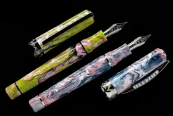 Visconti Voyager Mariposa Butterfly Malachite Fountain Pen