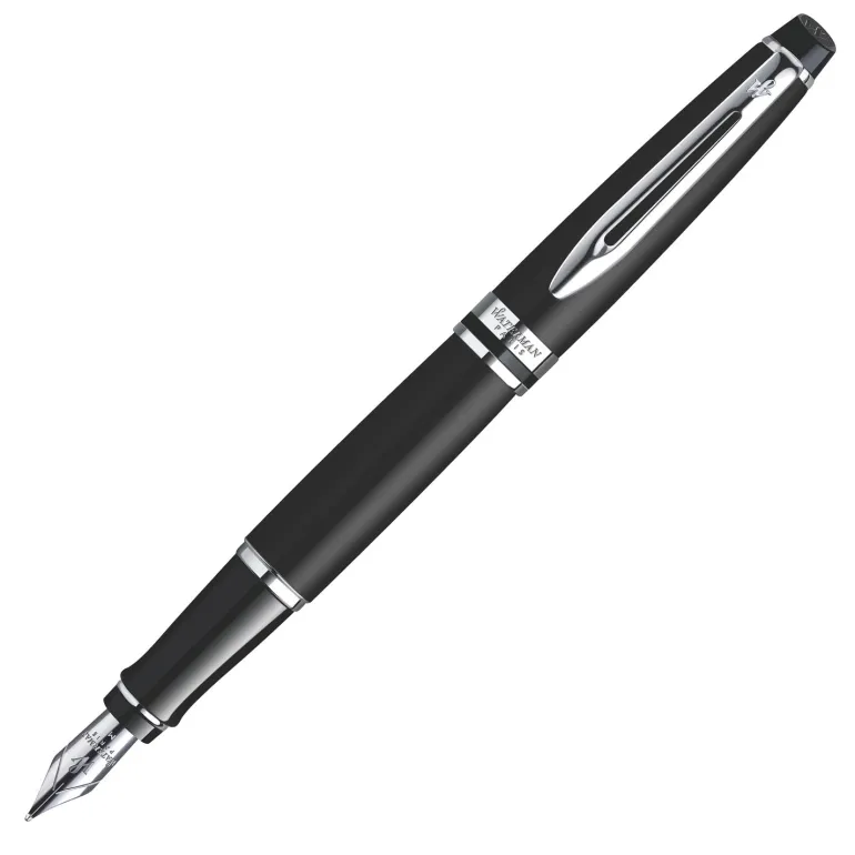 Waterman Expert Matte Black CT Fountain Pen Fine S0951840