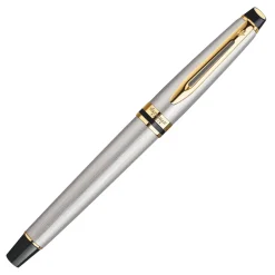Waterman Expert Stainless Steel GT Fountain Pen Fine S0951940