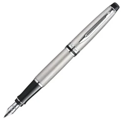 Waterman Expert Stainless Steel CT Fountain Pen Medium S0952060