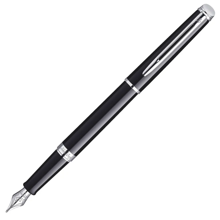Waterman Hemisphere Black Lacquer CT Fountain Pen