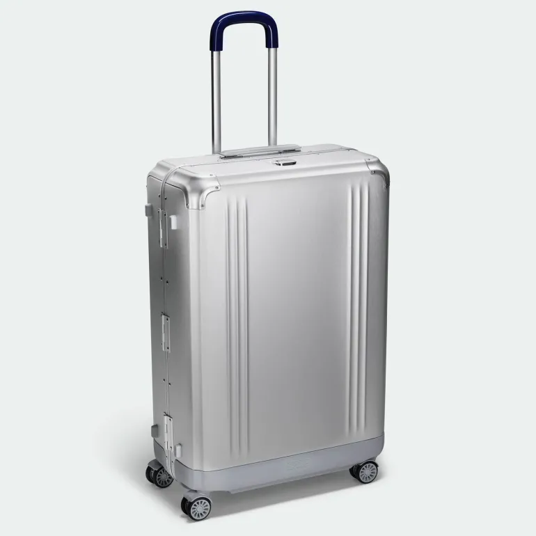 Zero Halliburton Pursuit Aluminum Medium Travel Case Silver